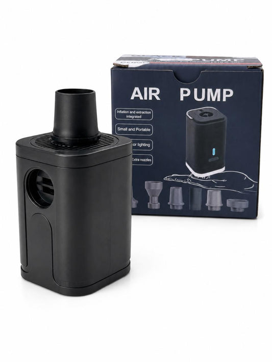 Pro Hookah Electric Air Pump – Rechargeable | Ultra Portable | Powerful Airflow | 5 Nozzles Included | Best Hookah Accessory