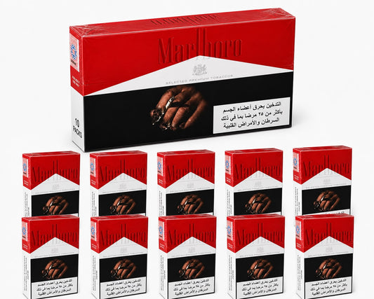 Marlboro Red Classic Selected Premium Tobacco Cigarettes 20 Pack – Original Bold Sticks