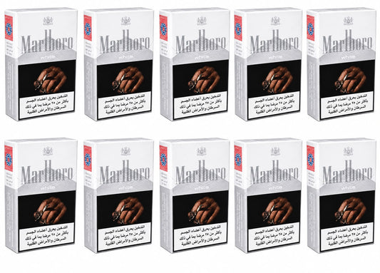 Marlboro White Selected Premium Tobacco Cigarettes 20 Sticks – Ultra Smooth Light Flavor