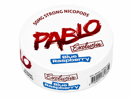 PABLO EXCLUSIVE NICOTINE POUCHES - ULTRA-STRONG SLIM NICOTINE HITS | AL KHUMERY