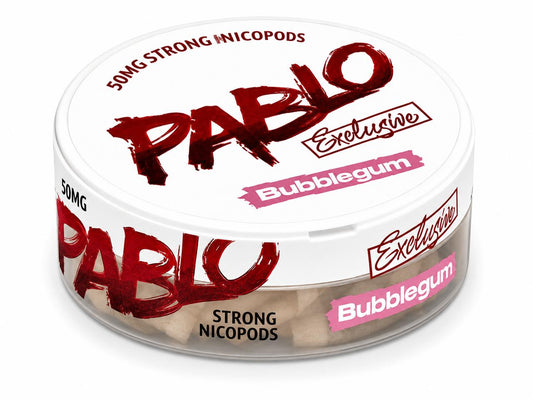 PABLO EXCLUSIVE NICOTINE POUCHES - ULTRA-STRONG SLIM NICOTINE HITS | AL KHUMERY
