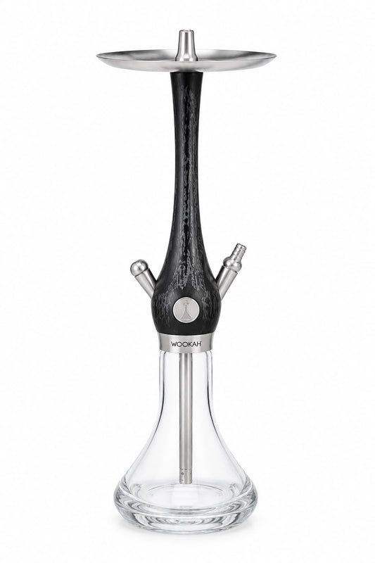 WOOKAH Premium Wooden Hookah – Handcrafted in Poland | Stainless Steel & Glass Shisha Pipe – 100% Authentic Luxury Design