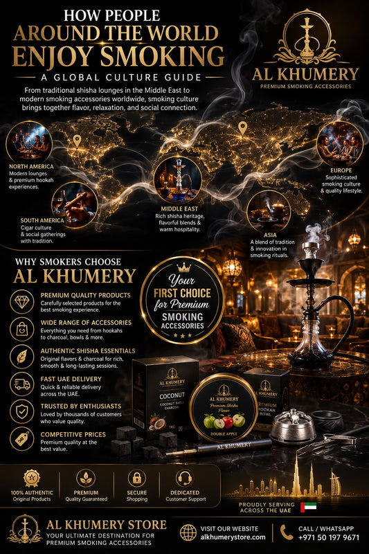 How People Around the World Enjoy  Smoking — A Global Culture Guide &  Why Al Khumery is Every Smoker's  First Choice
