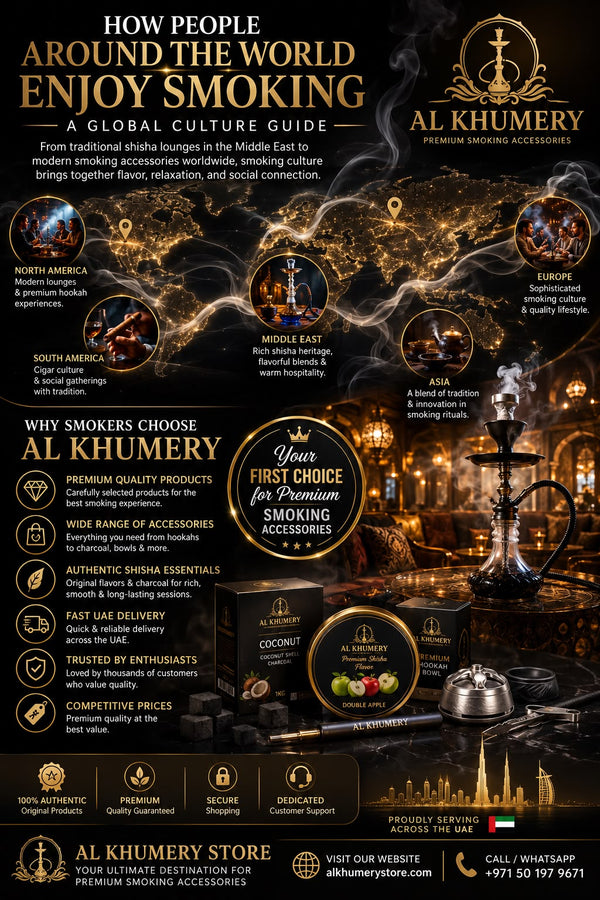 How People Around the World Enjoy  Smoking — A Global Culture Guide &  Why Al Khumery is Every Smoker's  First Choice