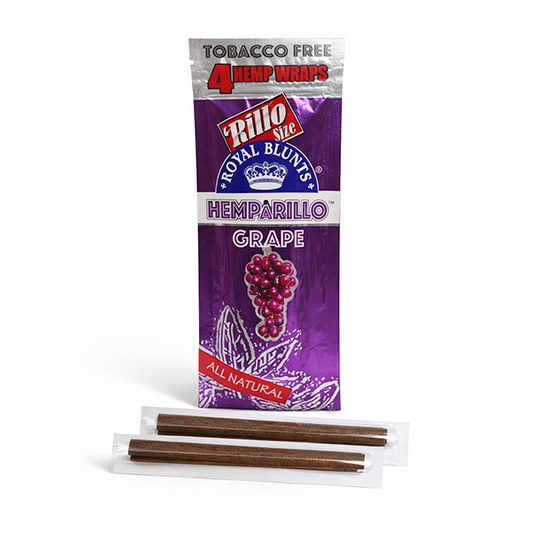 Royal Blunts Hemparillo Hemp Wraps – Grape Flavor