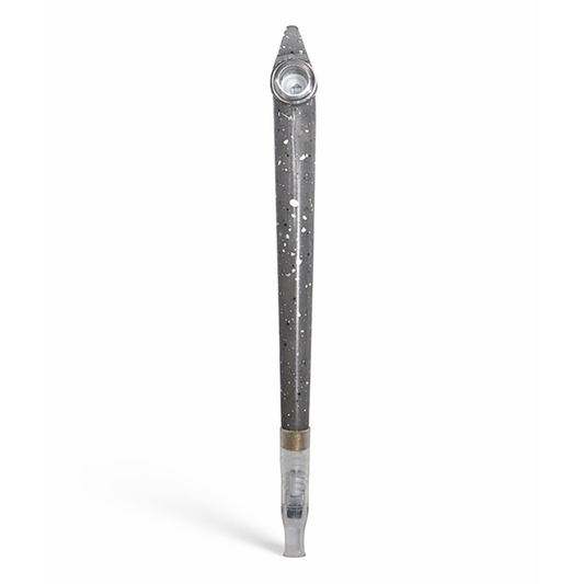 Ceramic Medwakh – Dark Grey Speckled Finish (Steel Head) 12.5cm