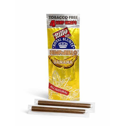 Royal Blunts Hemparillo Hemp Wraps – Banana Flavor