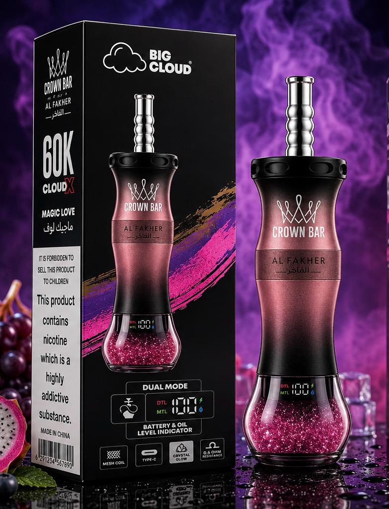 THE CROWN FLAVOR EMPIRE - 60K PUFFS OF PURE ROYALTY