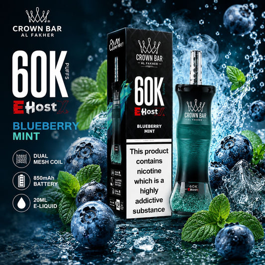 THE CROWN FLAVOR EMPIRE - 60K PUFFS OF PURE ROYALTY