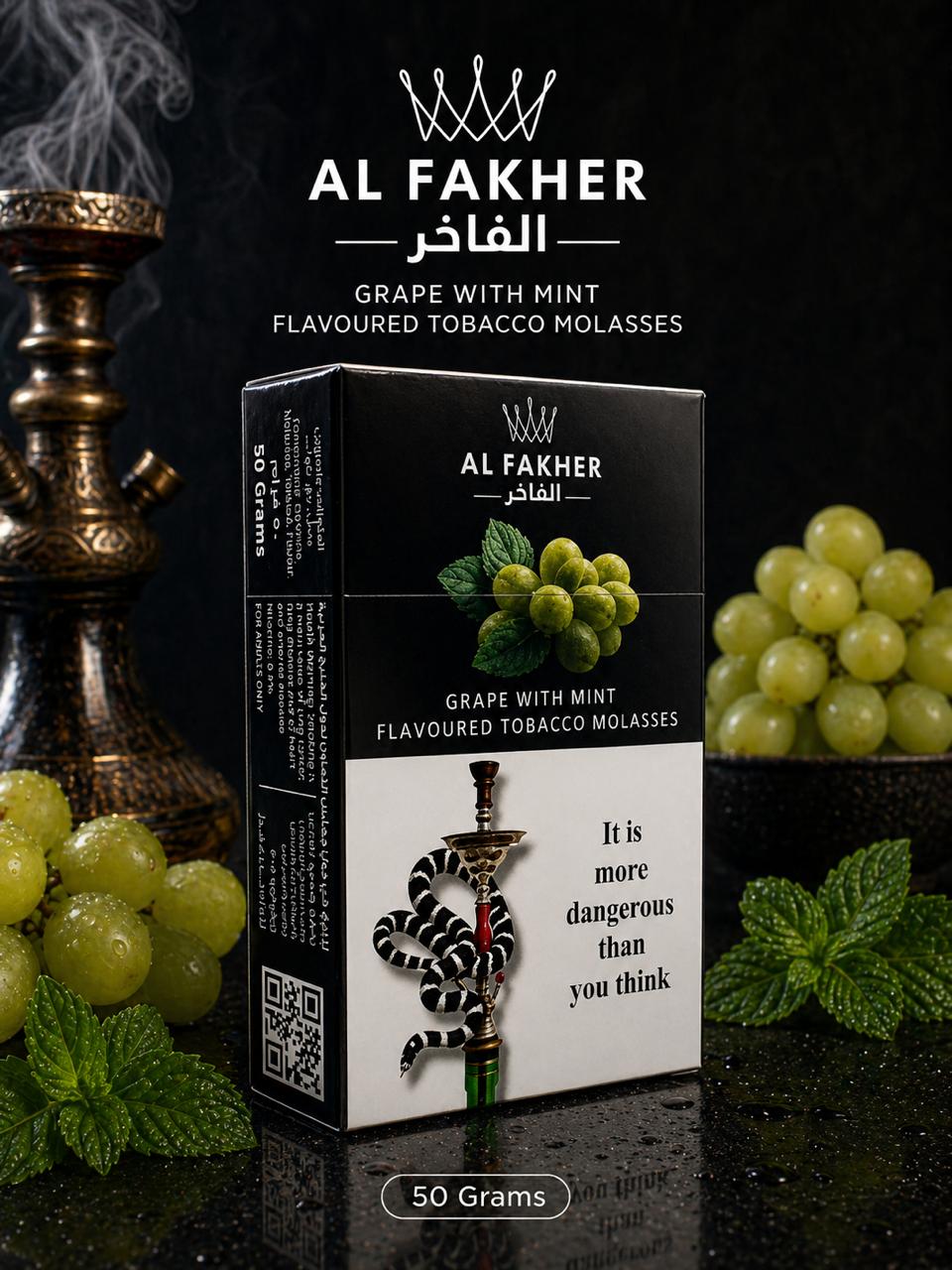 Al Fakher Premium Shisha Tobacco – Top Flavours Collection | 50g Hookah Molasses | Dubai UAE