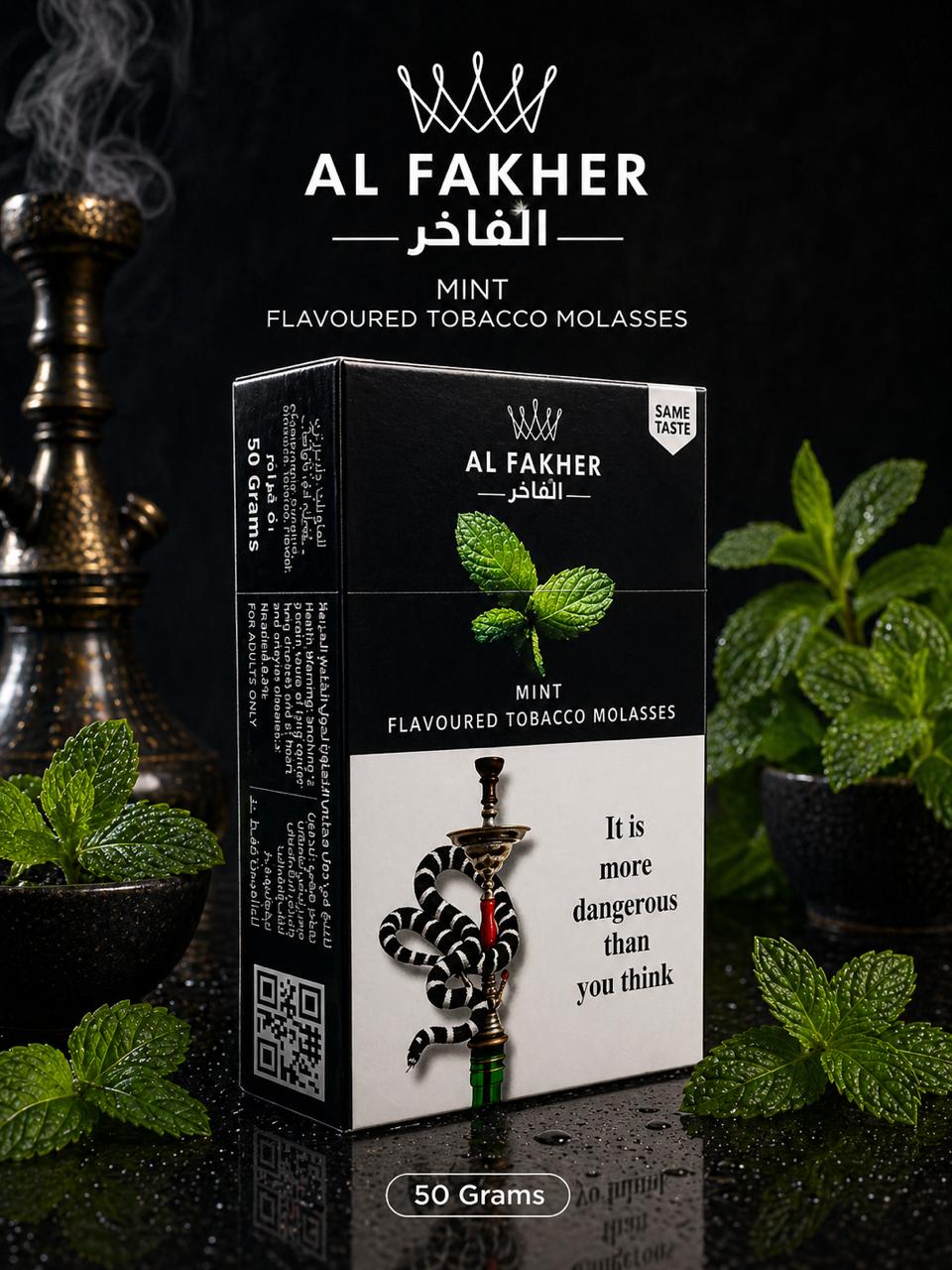 Al Fakher Premium Shisha Tobacco – Top Flavours Collection | 50g Hookah Molasses | Dubai UAE