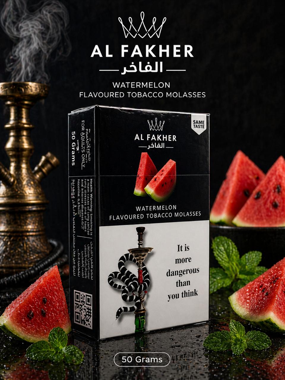 Al Fakher Premium Shisha Tobacco – Top Flavours Collection | 50g Hookah Molasses | Dubai UAE