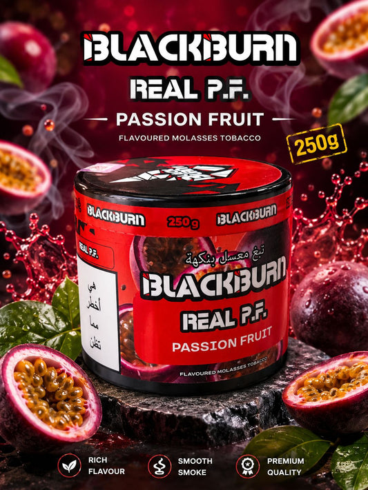 BLACK BURN PREMIUM FLAVOURED MOLASSES TOBACCO 250G - THE WORLD'S NUMBER ONE FLAVOURED TOBACCO - SIX ICONIC FLAVOURS. ONE UNSTOPPABLE BRAND BOLD TASTE. SMOOTH SMOKE. ZERO COMPROMISE