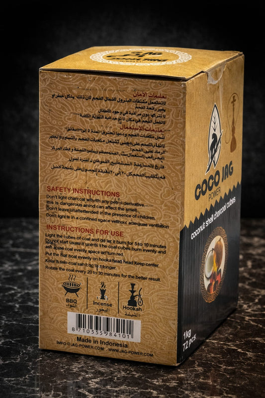 الخميري كوكو جاغ باور - مكعبات فحم قشرة جوز الهند، صنع في إندونيسيا | في الإمارات العربية المتحدة