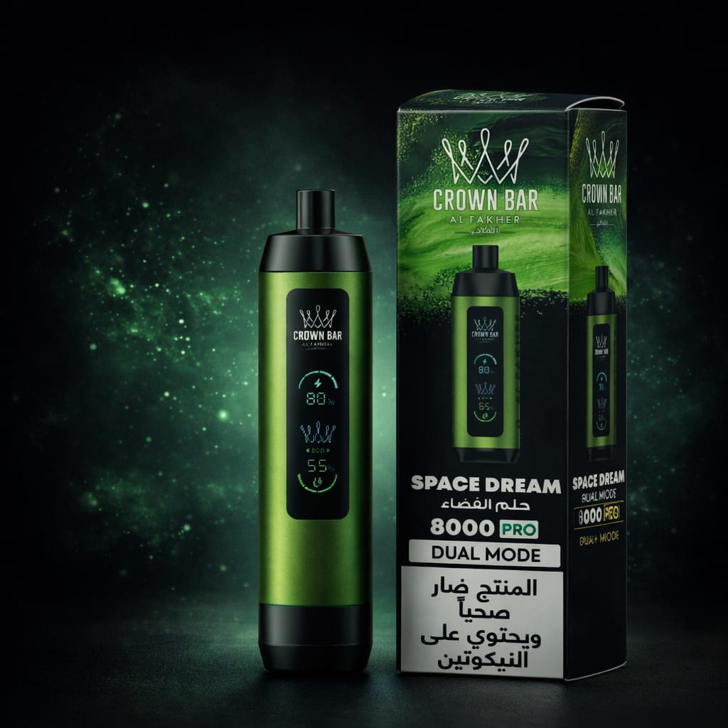 CROWN BAR AL FAKHER 8000 PUFFS DISPOSABLE VAPE IN UAE | AL KHUMERY