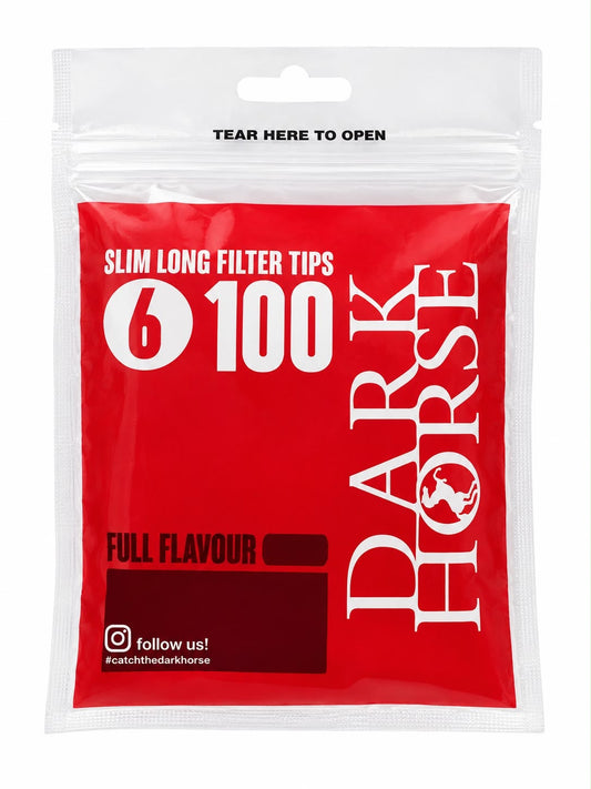 DARK HORSE Slim Long Filter Tips