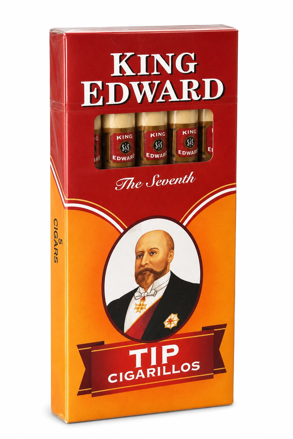 King Edward The Seventh Tip Cigarillos – Royal Heritage, Timeless Smooth Taste