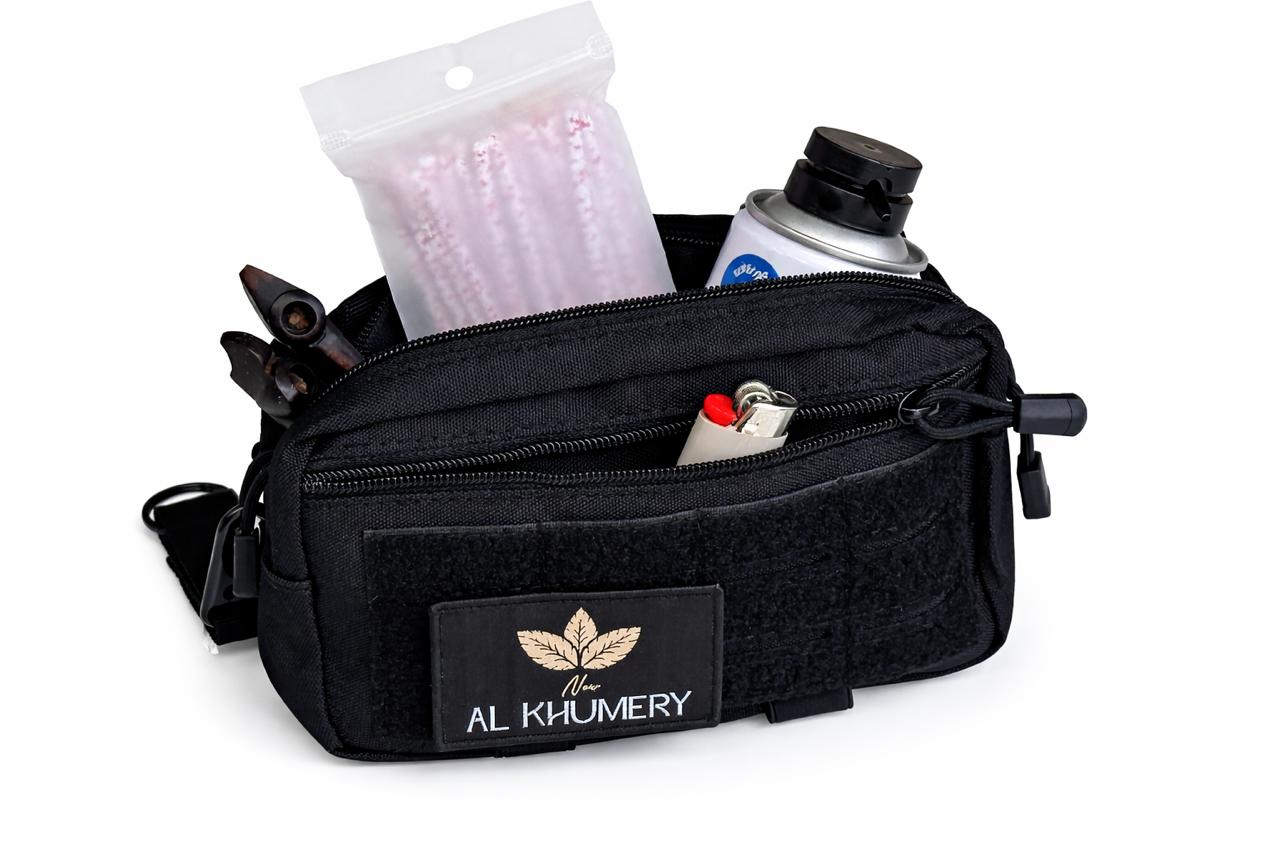 Al Khumery Tactical Medwakh Pouch – Military Style Dokha Storage Bag | Durable Outdoor Carry Case
