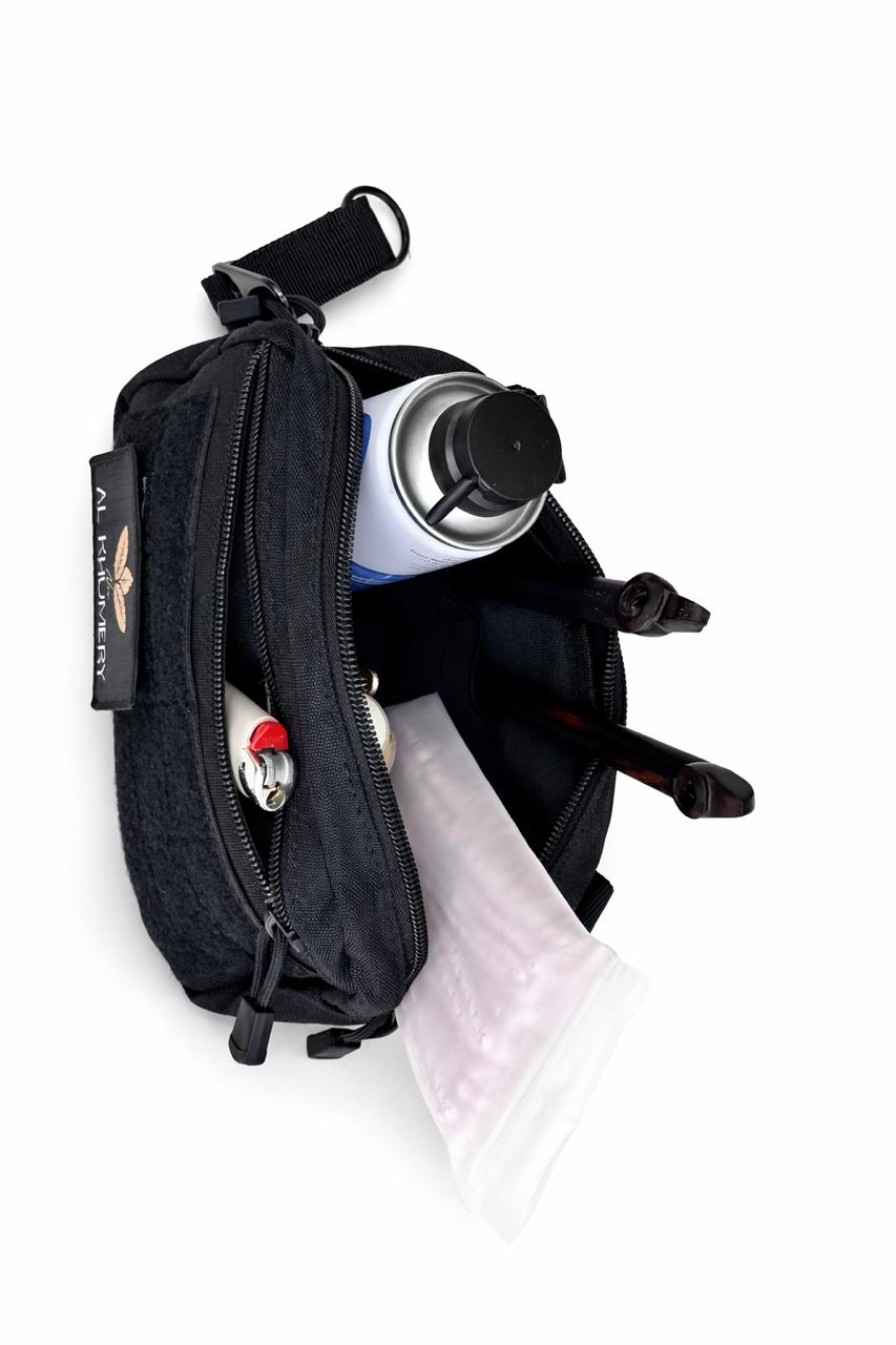 Al Khumery Tactical Medwakh Pouch – Military Style Dokha Storage Bag | Durable Outdoor Carry Case