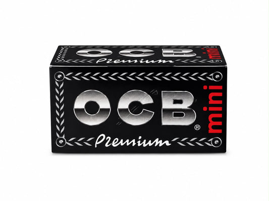 OCB Premium Mini Rolling Papers – Ultra-Thin, Slow-Burning & Smooth | Iconic Black Box