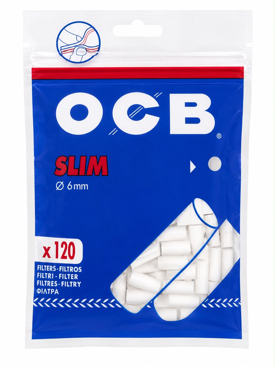 OCB Slim Filter 6mm