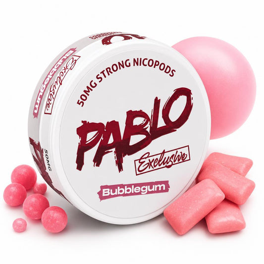 PABLO EXCLUSIVE NICOTINE POUCHES - ULTRA-STRONG SLIM NICOTINE HITS | AL KHUMERY
