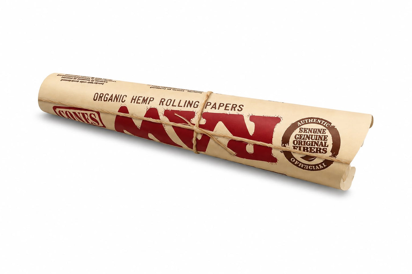 RAW Organic Hemp Pre-Rolled Cones – 100% Organic Hemp Rolling Papers | Genuine Original Fibers | Ready to Fill