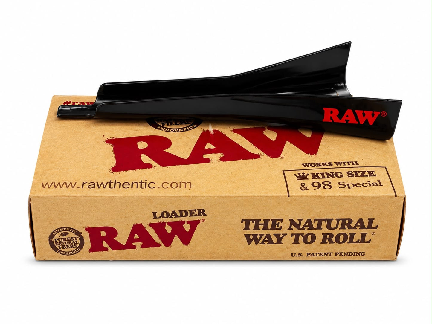 RAW Loader – King Size & 98 Special Cone Filling Tool | The Natural Way to Roll | Patent Pending