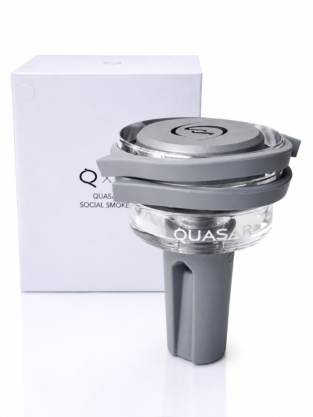 AL KHUMERY QUASAR X SOCIAL SMOKE PREMIUM HOOKAH BOWL – SHISHA RAS | HEAT MANAGEMENT LID | ACRYLIC BODY | UAE