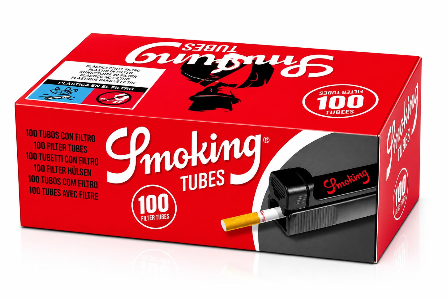 Smoking® Tubes – 100 Filter Tubes