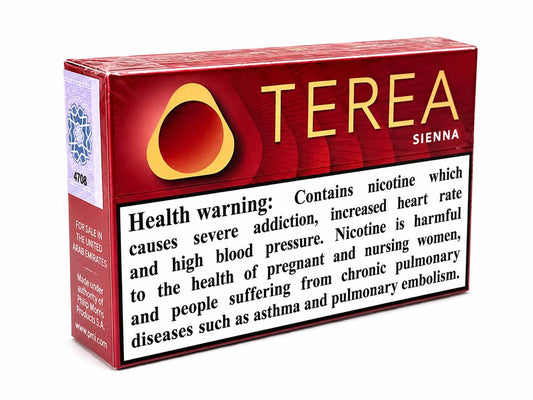 TEREA SIENNA Premium Heat-Not-Burn FOR IQOS Rich & Woody Real Blend Premium