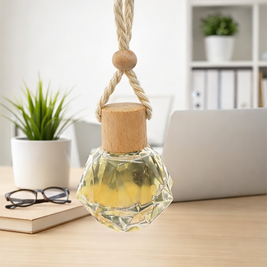 فواحة زجاجية فاخرة تدوم 60 يومًا – معطر هواء معلق للمنزل والمكتب والسيارة | متوفرة لدى الخميري الإمارات العربية المتحدة