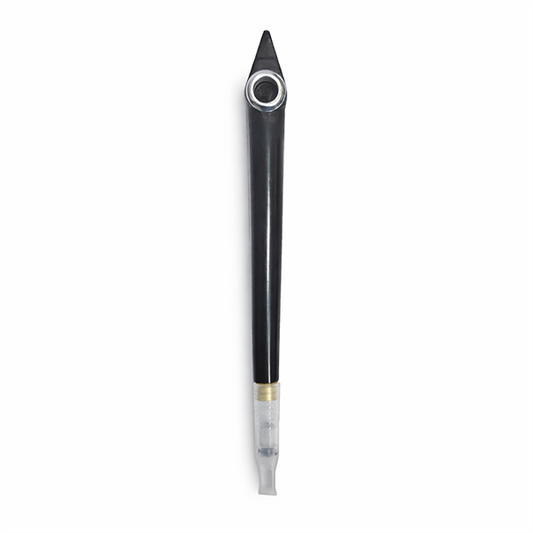 Black Wood Design with Steel Head Medwakh D2 | 14.4cm