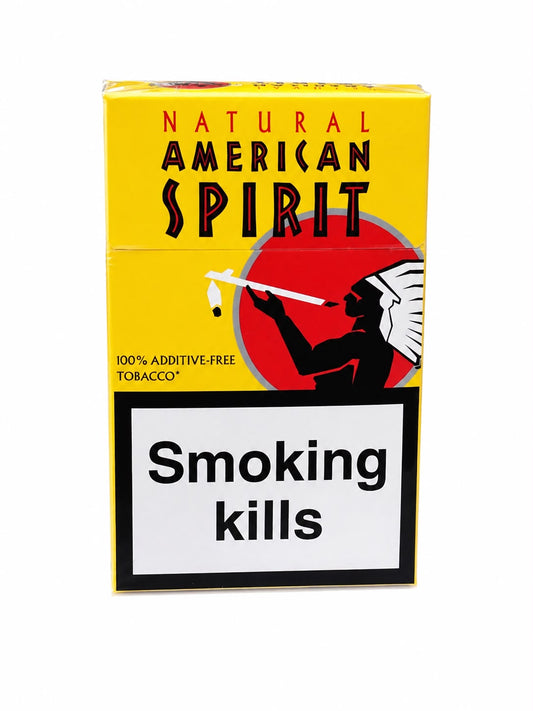 Natural American Spirit 100% Additive-Free Pure Tobacco Cigarettes – Available in Yellow & Sky Blu