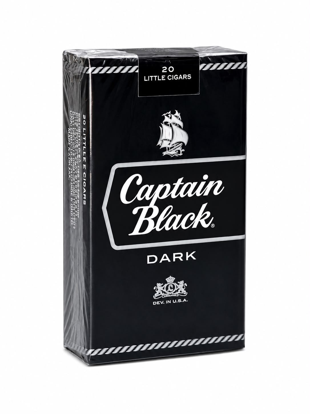 Captain Black Little Cigars One Pack 20 PC – Premium Tobacco Dev. in U.S.A.