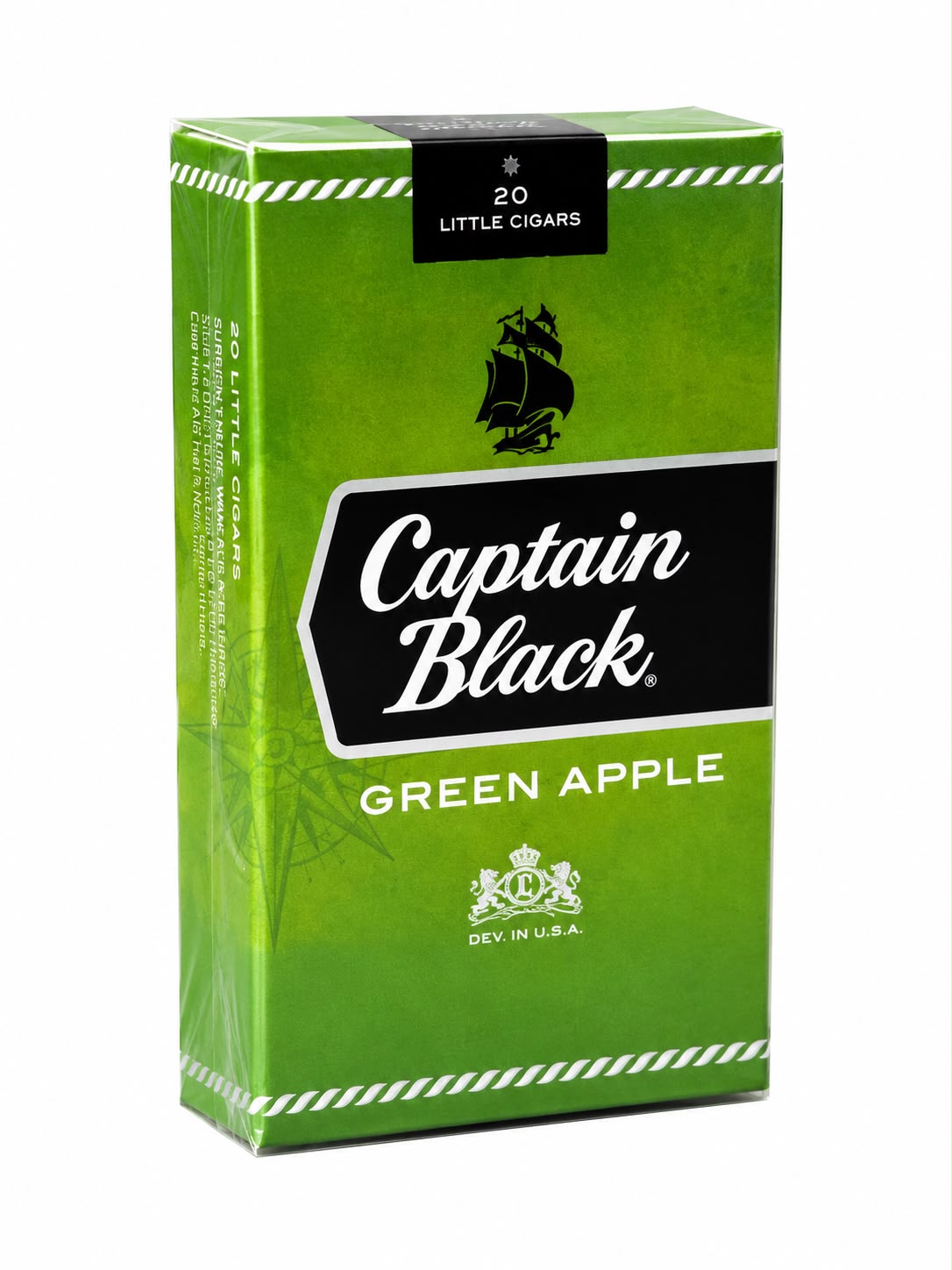 Captain Black Little Cigars One Pack 20 PC – Premium Tobacco Dev. in U.S.A.