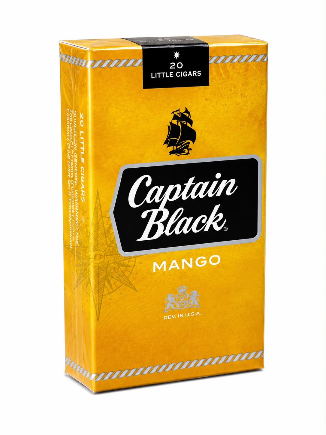 Captain Black Little Cigars One Pack 20 PC – Premium Tobacco Dev. in U.S.A.