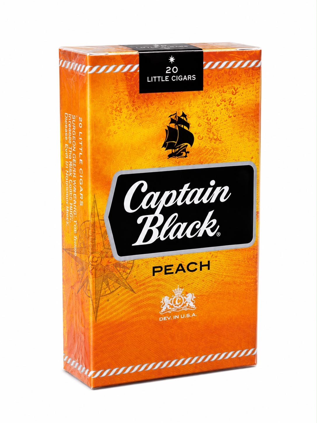Captain Black Little Cigars One Pack 20 PC – Premium Tobacco Dev. in U.S.A.