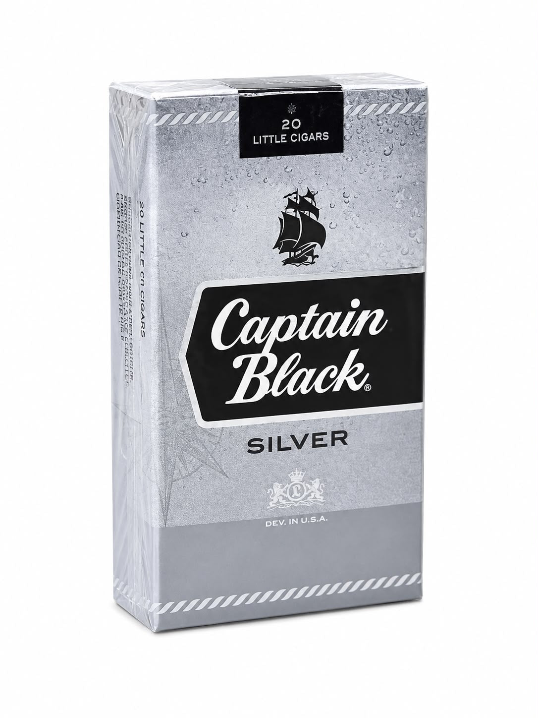Captain Black Little Cigars One Pack 20 PC – Premium Tobacco Dev. in U.S.A.