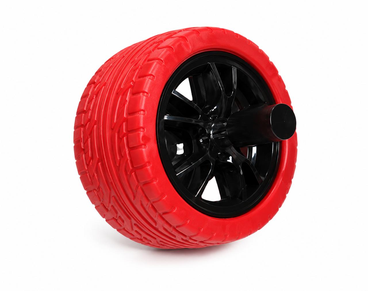Premium Car Tyre Spinning Ashtray – Racing Wheel Design | Windproof Rotating Lid | 95mm Portable Ashtray | Red, Blue & Black | Car Lover Gift