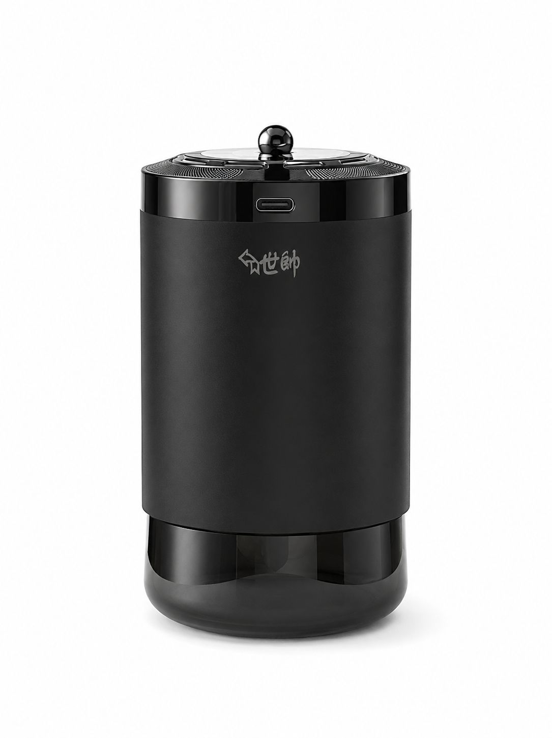 AL KHUMERY - LUXORA Car Aroma Diffuser with RGB LED Atmosphere Light | USB-C Rechargeable | Smart Timer Display | Cup Holder Humidifier Air Freshener