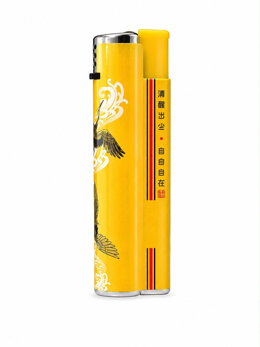 Clipper Lighter –  Crane Art Design, Full Size Refillable