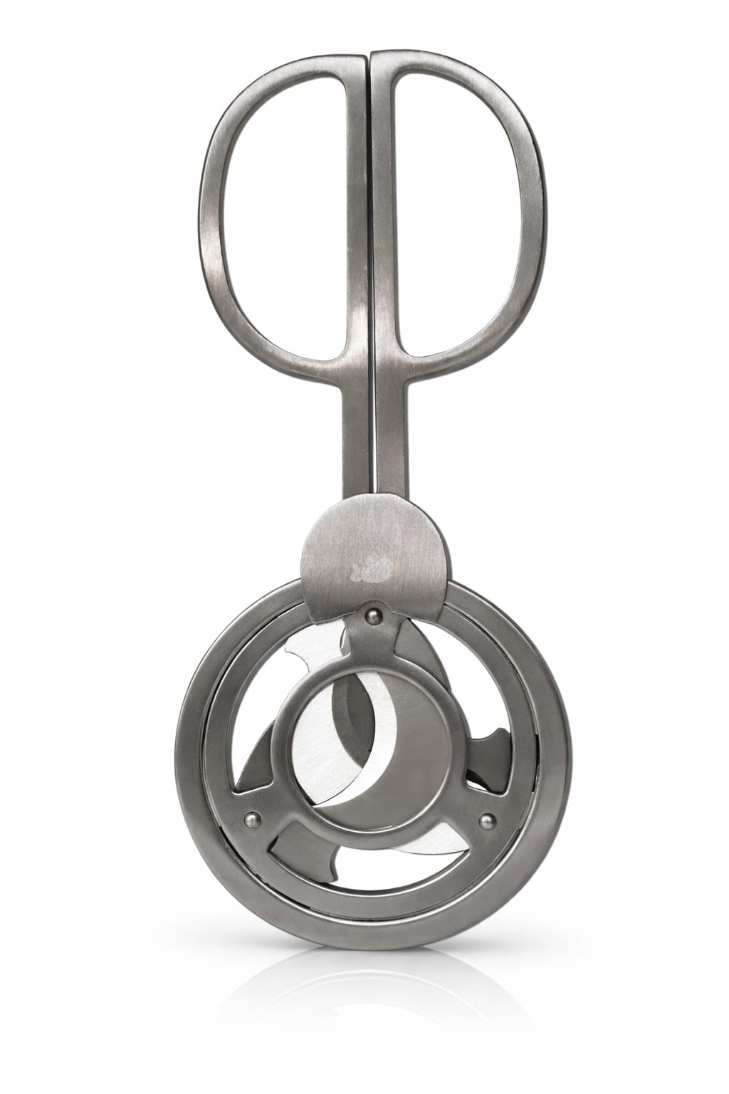 AL KHUMERY Luxury Scissor Cigar Cutter | Precision Stainless Steel Double Blade | Premium Smoking Accessory UAE