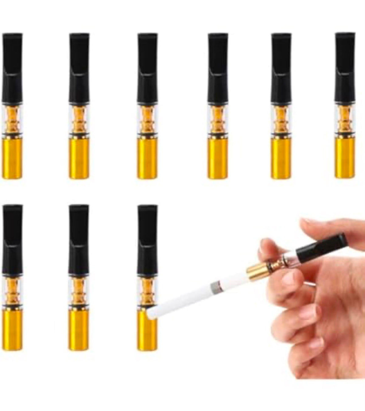 NANZIHAN Reusable Cigarette Filter Holder  – Tar Reducer