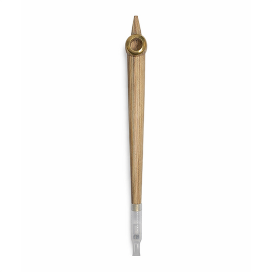 Olive Wood Steel Head Medwakh | 14cm