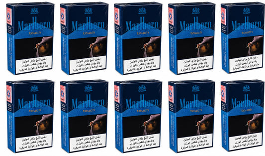 Marlboro Touch Blue Selected Premium Tobacco Cigarettes 20 Sticks – Smooth Rich Flavor