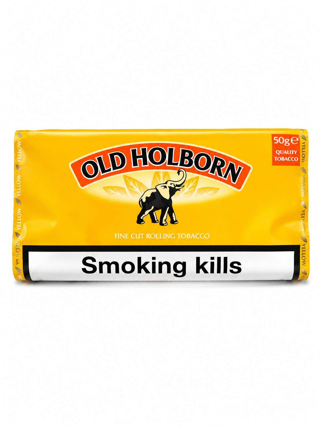 Old Holborn Yellow — Fine Cut Rolling Tobacco 50g