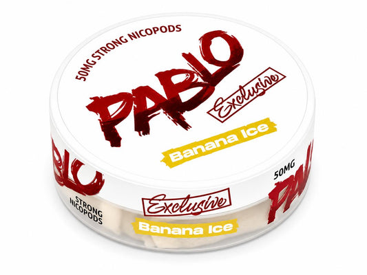 PABLO EXCLUSIVE NICOTINE POUCHES - ULTRA-STRONG SLIM NICOTINE HITS | AL KHUMERY