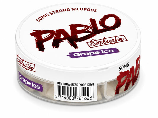 PABLO EXCLUSIVE NICOTINE POUCHES - ULTRA-STRONG SLIM NICOTINE HITS | AL KHUMERY