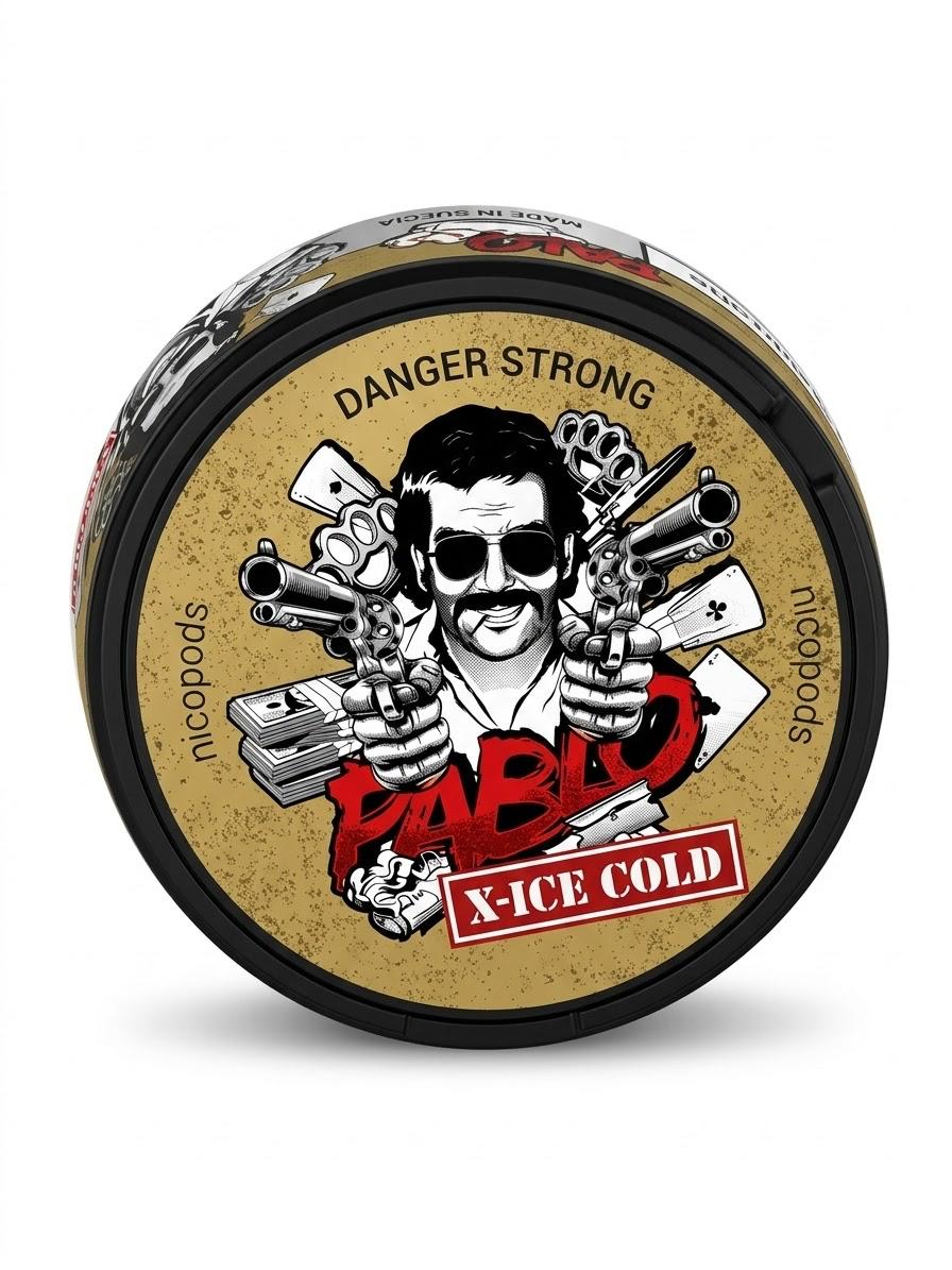 PABLO EXCLUSIVE NICOTINE POUCHES - ULTRA-STRONG SLIM NICOTINE HITS | AL KHUMERY